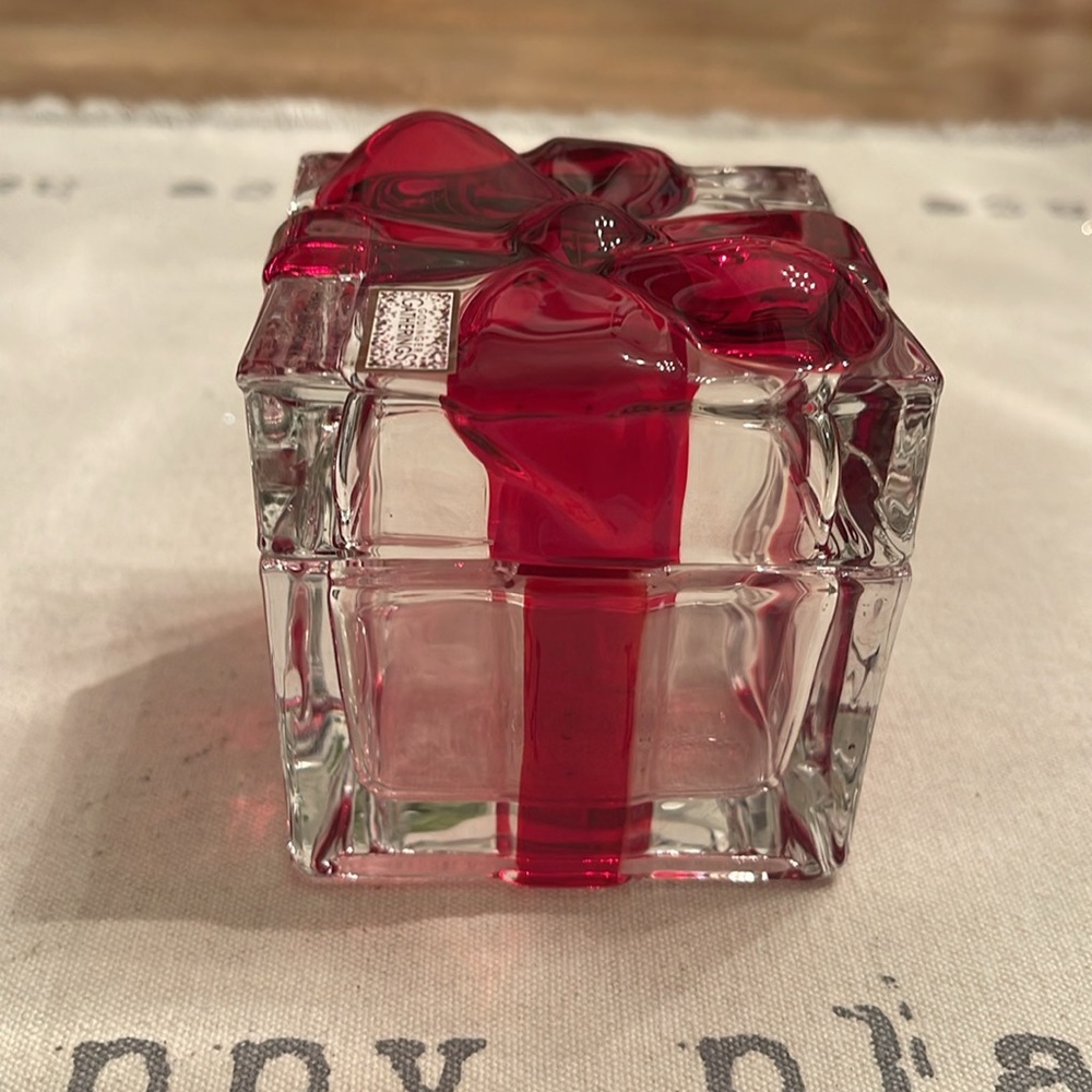 🎁🎁❤️❤️CRYSTAL Box Godinger Gatherings Present Box/ Christmas/Valentine’s - Picture 5 of 8
